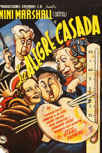 Póster de La alegre casada
