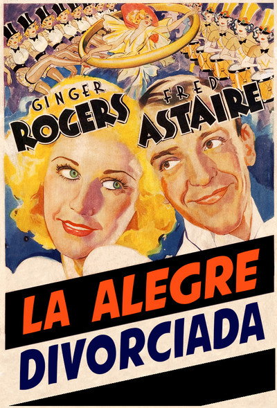 Póster de La alegre divorciada