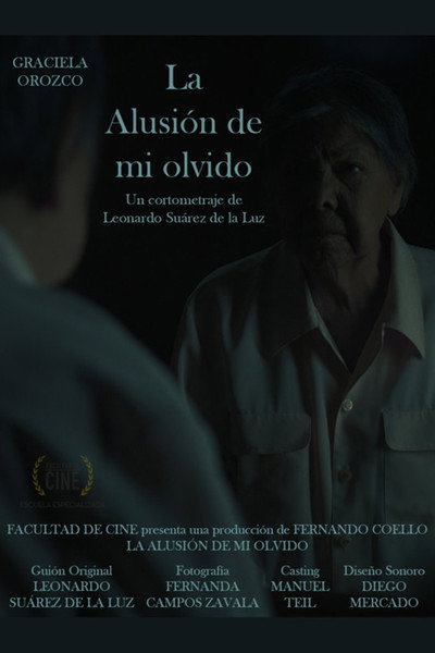 Póster de La alusión de mi olvido
