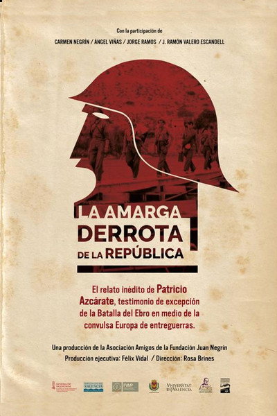 Póster de La amarga derrota de la República