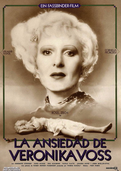 Póster de La ansiedad de Veronika Voss