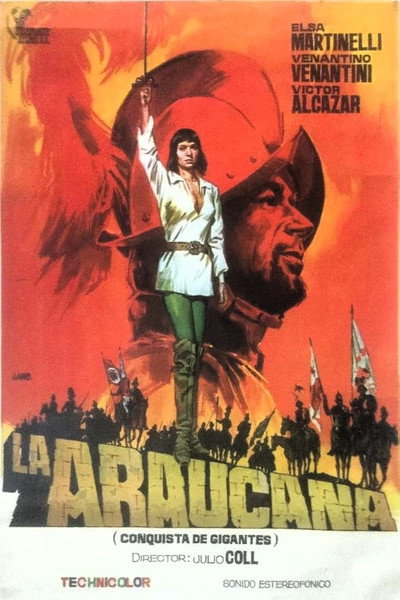 Póster de La Araucana (Conquista de gigantes)