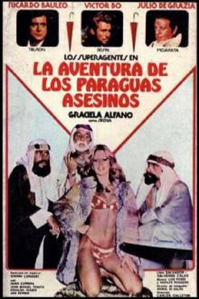 Póster de La aventura de los paraguas asesinos