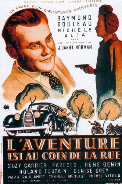 Póster de La aventura está en la esquina