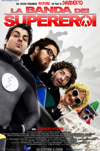 Póster de La banda dei supereroi