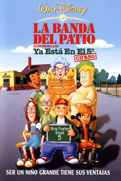 Póster de La banda del patio ya está en 5º curso
