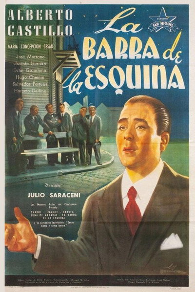 Póster de La barra de la esquina