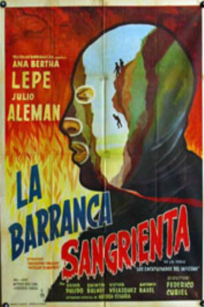 Póster de La barranca sangrienta