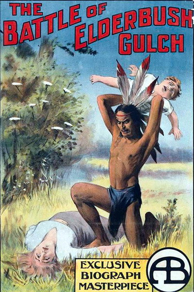 Póster de La batalla de Elderbush Gulch