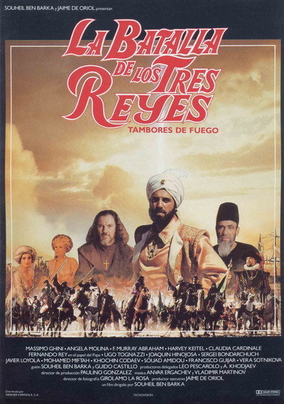 Póster de La batalla de los tres reyes (Tambores de fuego)
