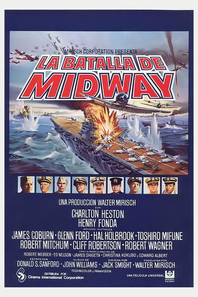 Póster de La batalla de Midway