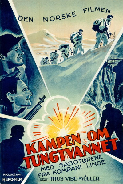 Póster de La batalla del agua pesada