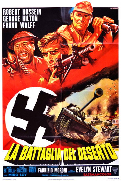 Póster de La batalla del desierto