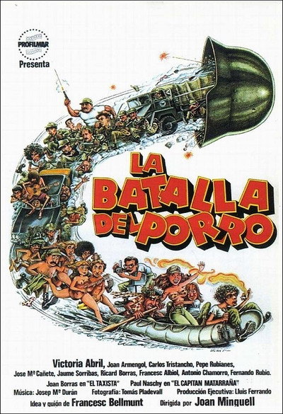 Póster de La batalla del porro