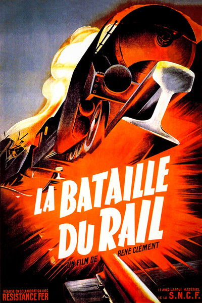 Póster de La batalla del raíl