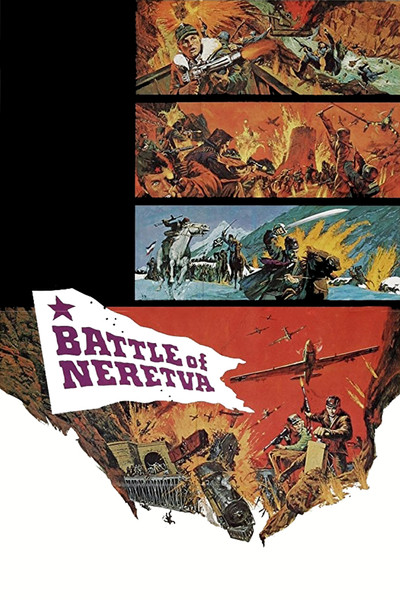 Póster de La batalla del río Neretva