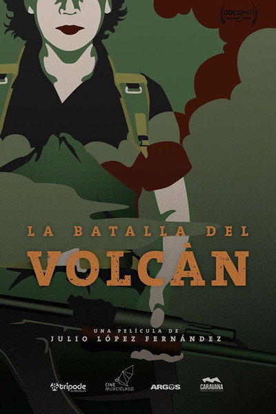 Póster de La batalla del volcán
