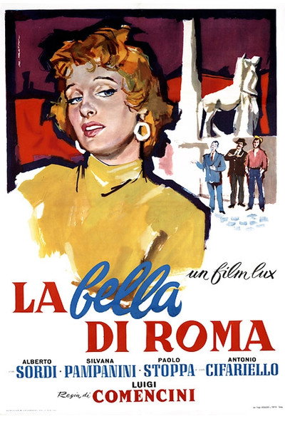Póster de La bella de Roma