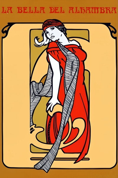 Póster de La bella del Alhambra