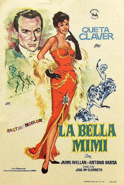 Póster de La bella Mimí