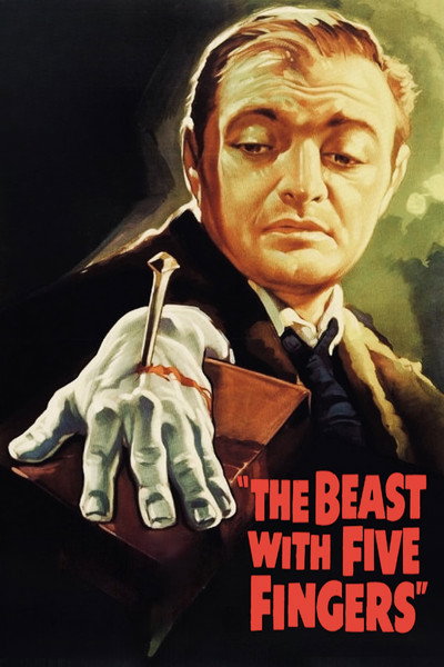 Póster de La bestia con cinco dedos
