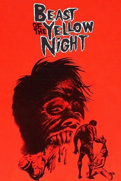 Póster de La bestia de la noche amarilla