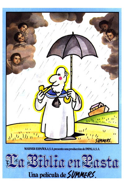 Póster de La biblia en pasta