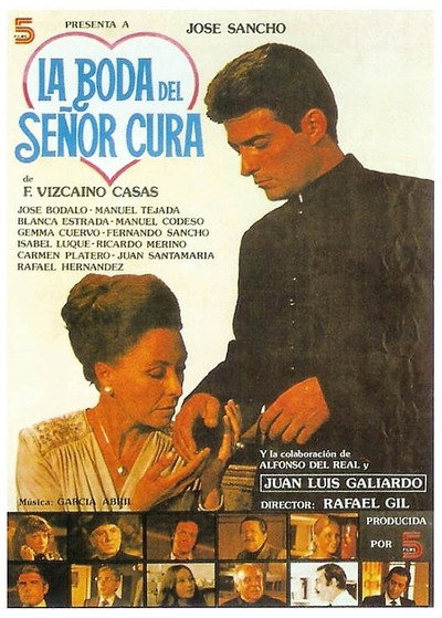 Póster de La boda del señor cura
