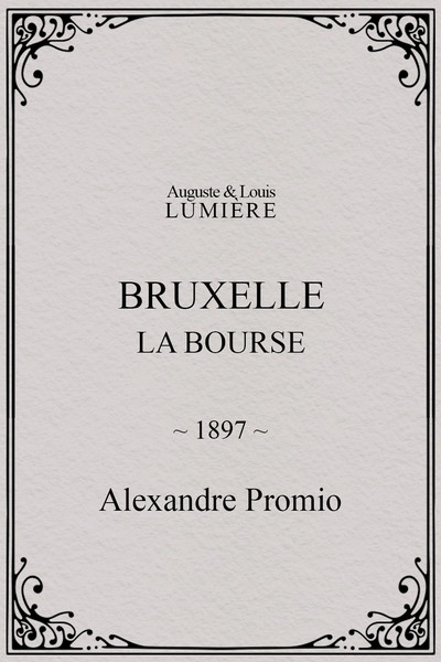 Póster de La bourse