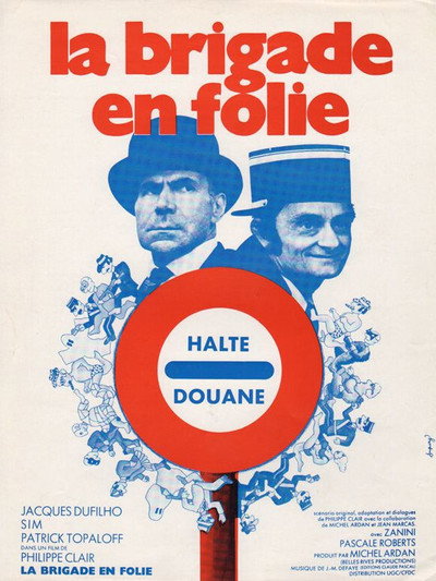 Póster de La brigade en folie