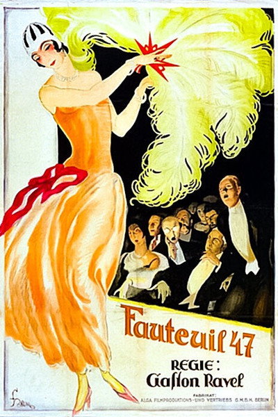 Póster de La butaca número 47