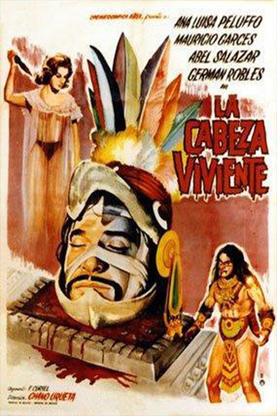 Póster de La cabeza viviente
