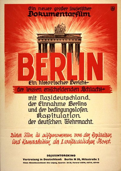 Póster de La caída de Berlín
