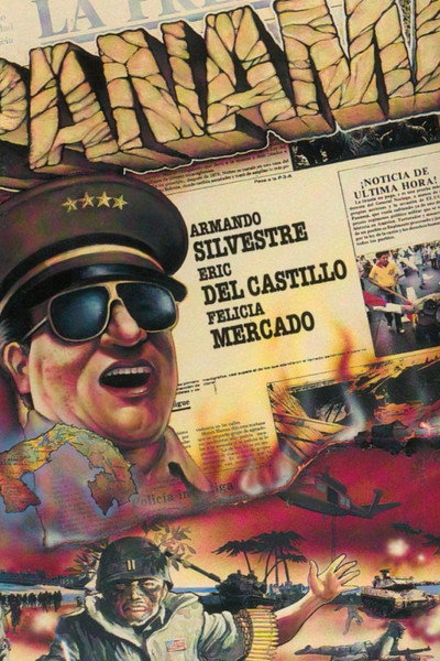 Póster de La caida de Noriega
