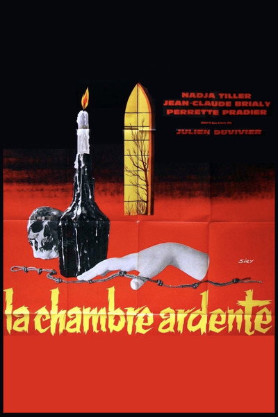 Póster de La cámara ardiente