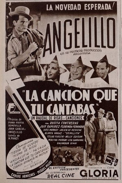 Póster de La canción que tú cantabas
