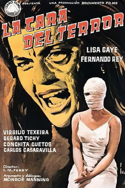 Póster de La cara del terror