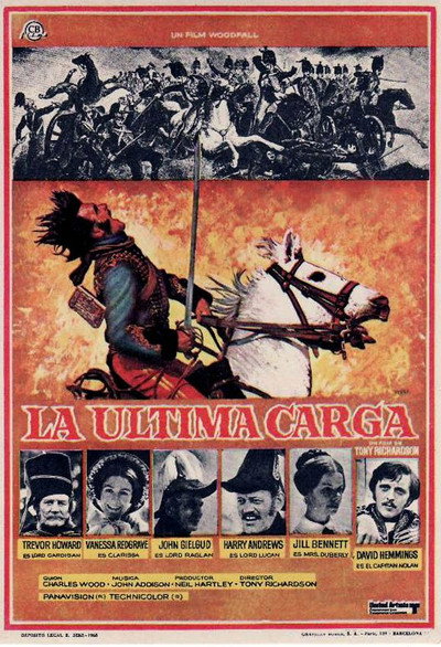 Póster de La carga de la brigada ligera