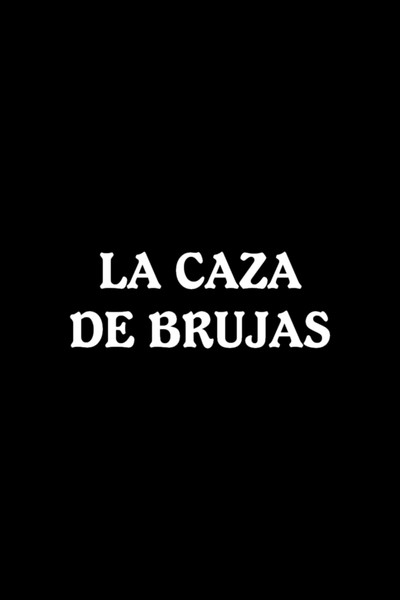 Póster de La caza de brujas