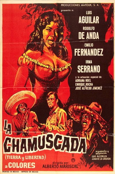 Póster de La chamuscada (Tierra y libertad)