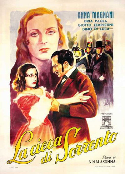 Póster de La ciega de Sorrento