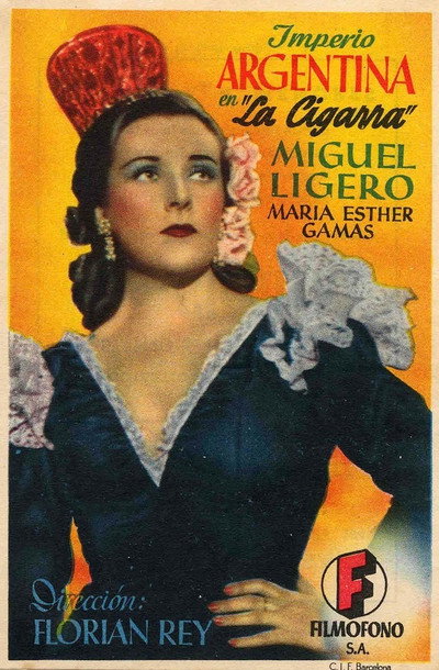 Póster de La cigarra