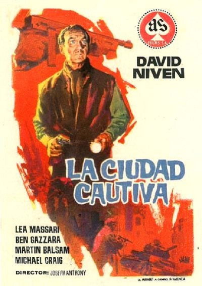 Póster de La ciudad cautiva
