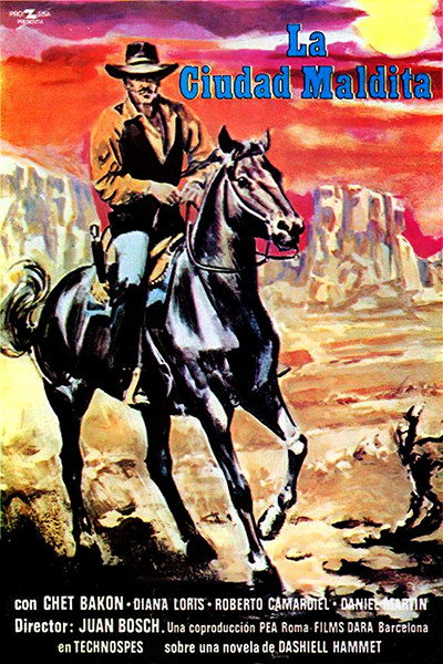 Póster de La ciudad maldita