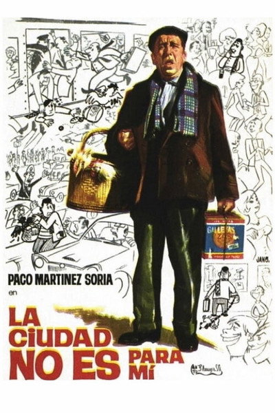 Póster de La ciudad no es para mí