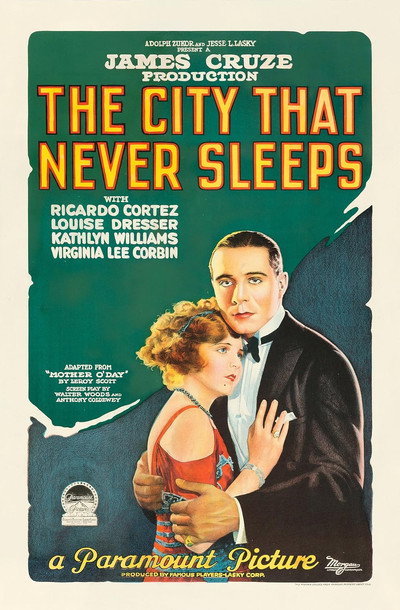 Póster de La ciudad que nunca duerme
