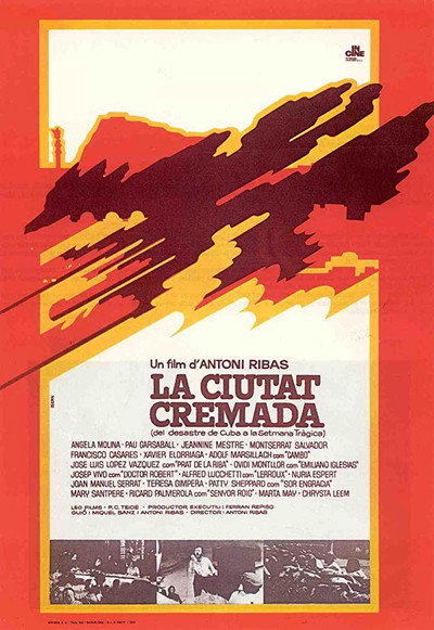 Póster de La ciudad quemada