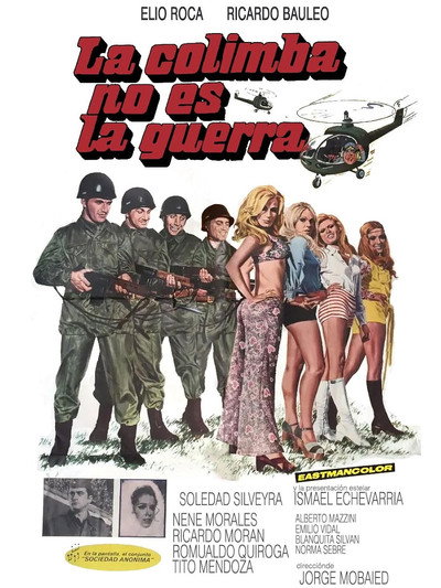 Póster de La colimba no es la guerra