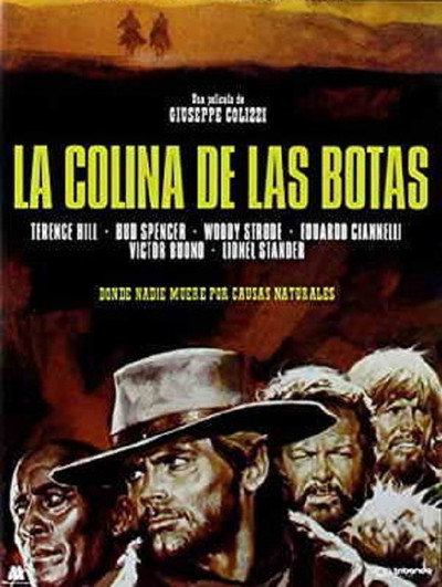 Póster de La colina de las botas