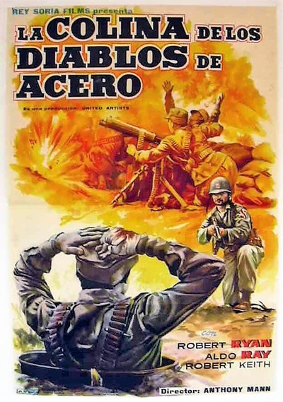 Póster de La colina de los diablos de acero